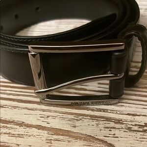 Michael Kors Black Designer Belt